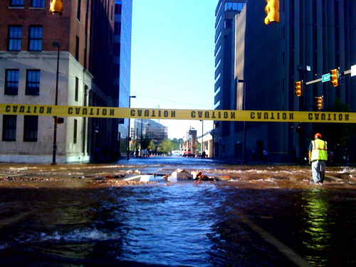 Baltimore water main break Baltimore water main break