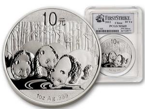 2013 China Silver Panda First Strike